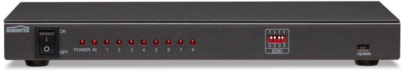 Splitter HDMI 418 UHD, cu suport 4K UHD cu o intrare / 8 iesiri