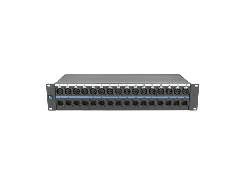 Klotz MIS 16-channel 3x 1:1 split - 2 RUDIY-SET for self-assembly