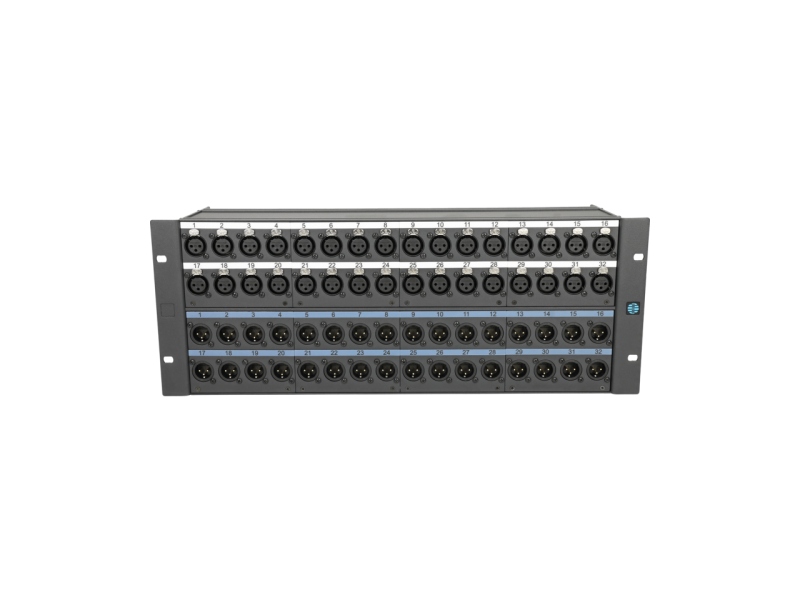 Klotz MIS 32-channel 3x 1:1 split - 4 RUDIY-SET for self-assembly
