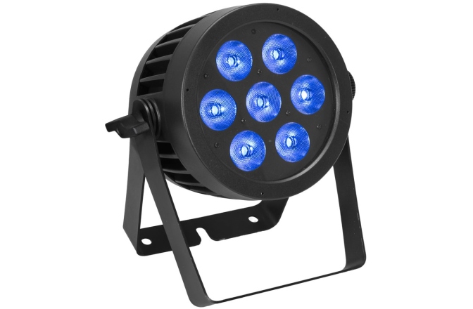 Spot de Exterior cu 7 x LED RGBW Eurolite LED IP PAR 7x8W QCL spot