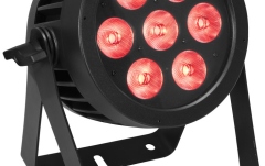 Spot de Exterior cu 7 x LED RGBW Eurolite LED IP PAR 7x8W QCL spot