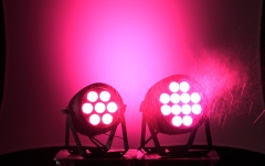 Spot de Exterior cu 7 x LED RGBW Eurolite LED IP PAR 7x8W QCL spot