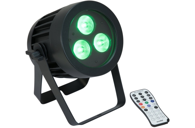 Spot de Exterior cu LED RGB/CW/WW/A/UV Eurolite LED IP PAR 3x9W SCL spot