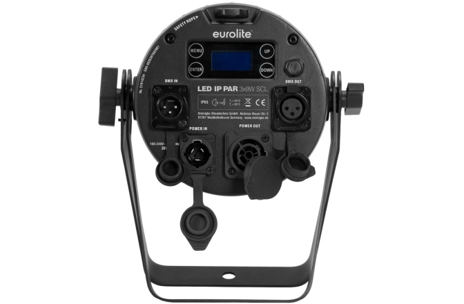 Spot de Exterior cu LED RGB/CW/WW/A/UV Eurolite LED IP PAR 3x9W SCL spot