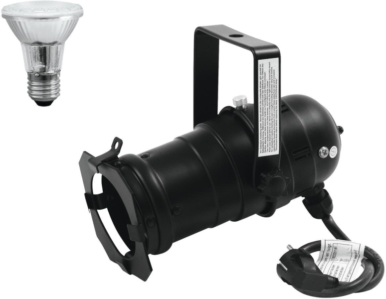 Eurolite Set PAR-20 Spot bk + PAR-20 230V SMD 6W E-27 LED 3000K