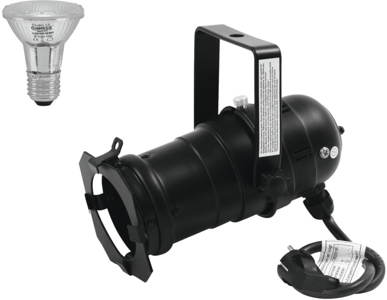 Eurolite Set PAR-20 Spot bk + PAR-20 230V SMD 6W E-27 LED 6500K