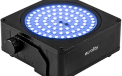 Spot Plat cu 81 x LED SMD RGBW Eurolite AKKU IP Flat Light SMD Black