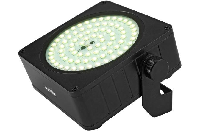 Spot Plat cu 81 x LED SMD RGBW Eurolite AKKU IP Flat Light SMD Black