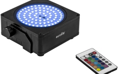 Spot Plat cu 81 x LED SMD RGBW Eurolite AKKU IP Flat Light SMD Black