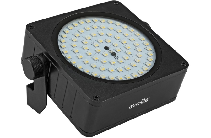 Spot Plat cu 81 x LED SMD RGBW Eurolite AKKU IP Flat Light SMD Black