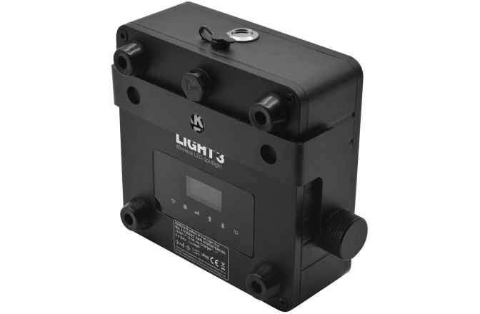 Spot Plat LED RGBW Eurolite AKKU IP Flat Light 3 bl