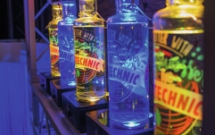 Spot Plat LED RGBW Eurolite AKKU IP Flat Light 3 bl