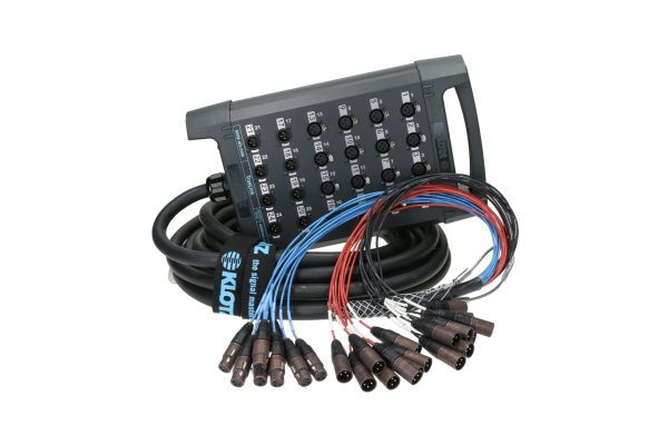 TrueLink 16/8 XLR 3p24-channel - single ground - 50 m