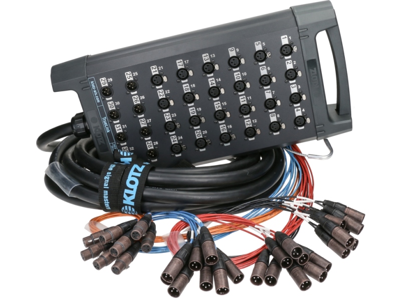 Klotz TrueLink 24/8 XLR 3p32-channel - single ground - 40 m