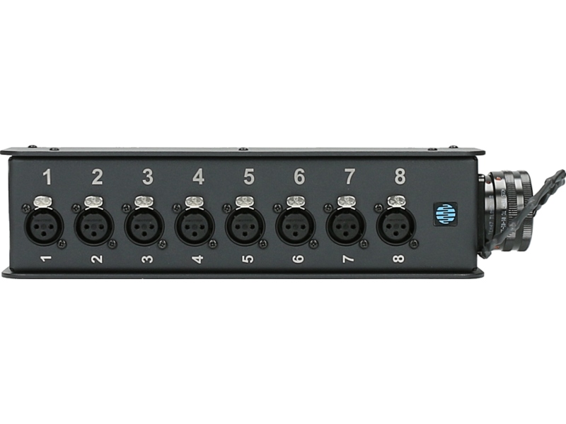 Klotz StraightLink 8x XLR 3p F - RMP 25p M8-channel - single ground