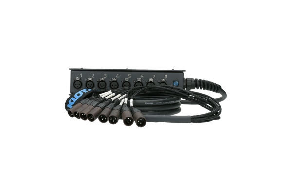 StraightLink AES/EBU 8/0 XLR 3p8-channel - digital - single ground - 15 m