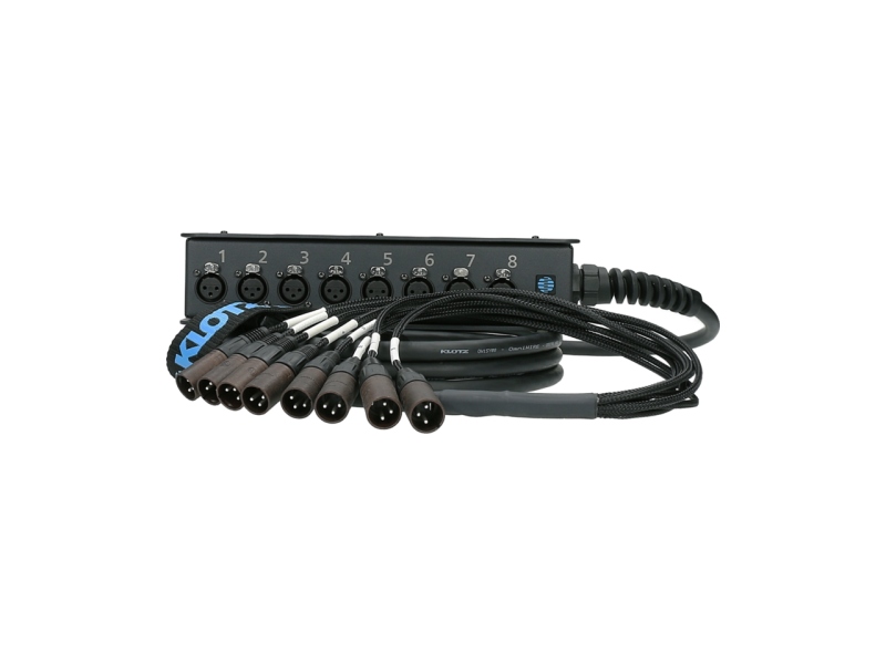 Klotz StraightLink AES/EBU 8/0 XLR 3p8-channel - digital - single ground - 15 m