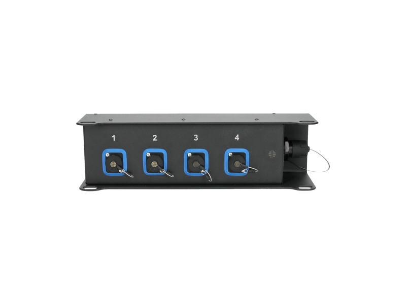 Klotz SmartBeam OCTO to 4x opticalCON DUOT-Box OCTO Rigg & Floor - single-mode