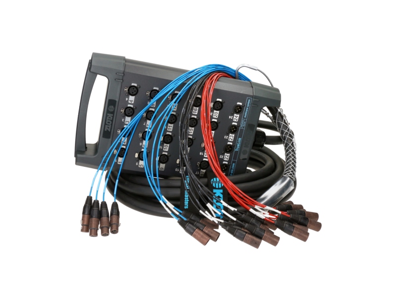 Klotz TrueLink 20/4 XLR 3p24-channel - single ground - 10 m