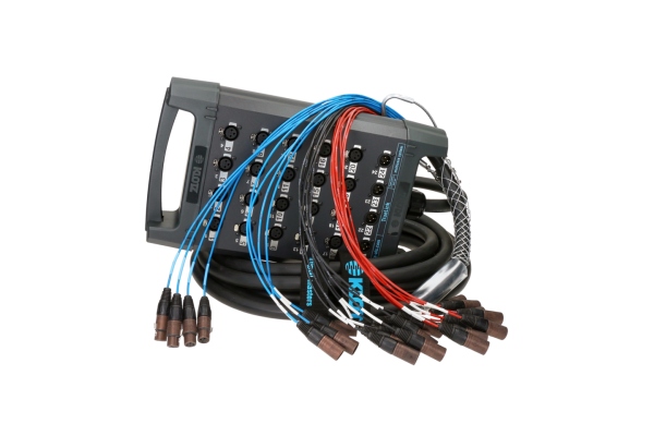 TrueLink 20/4 XLR 3p24-channel - single ground - 15 m