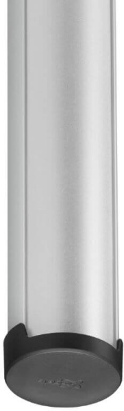Vogels PUC 2408 Pole, 80cm, max.40kg, argintiu