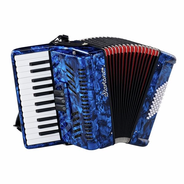 Startone Piano Accordion 48 Blue MKII