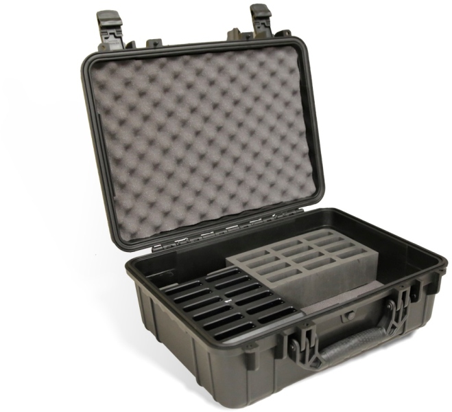 Williams AV CHG 412 PRO Charger with Case (12-Bay)