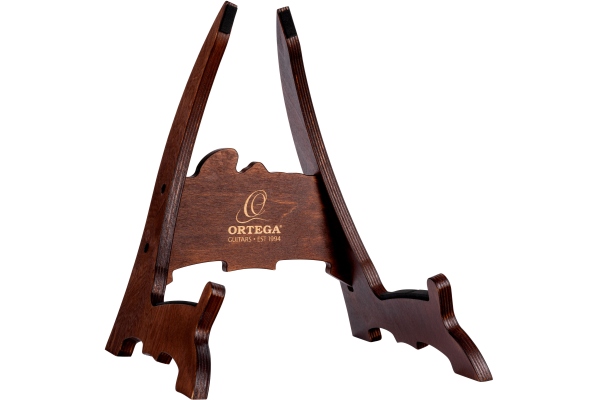 Guitar Stand Layered Birch Wood - Dark Brown