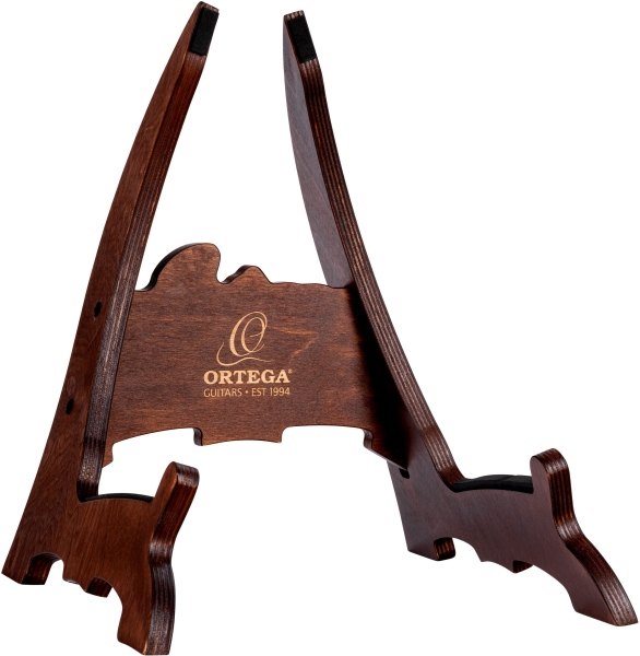 Ortega Guitar Stand Layered Birch Wood - Dark Brown