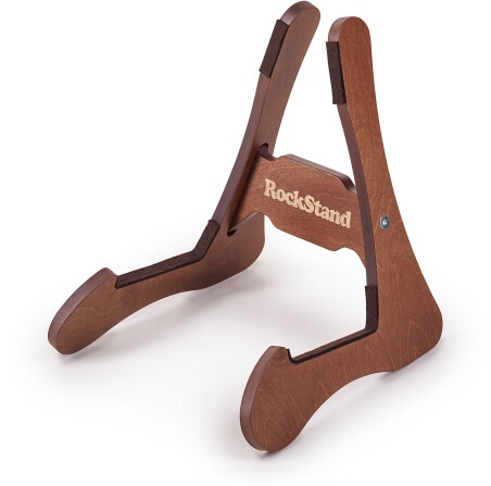RockStand Ply Wood A-Frame Stand - Acoustic - Dark Brown
