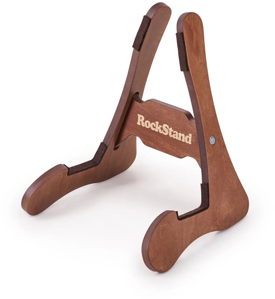 RockStand Ply Wood A-Frame Stand - Electric - Dark Brown