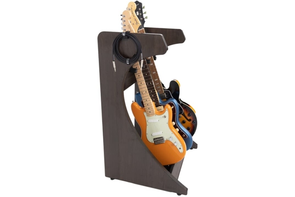 Gator Frameworks Elite Series 3 Electric/Acoustic Guitar Rack - BRN