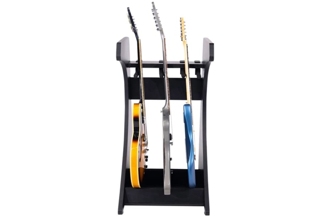 Stativ pentru 3 chitări Gator Frameworks GFW-ELITEGTR3RK-BLK