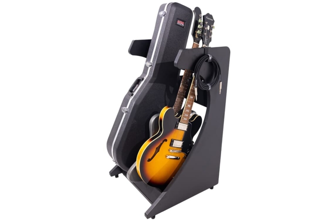 Stativ pentru 3 chitări Gator Frameworks GFW-ELITEGTR3RK-BLK