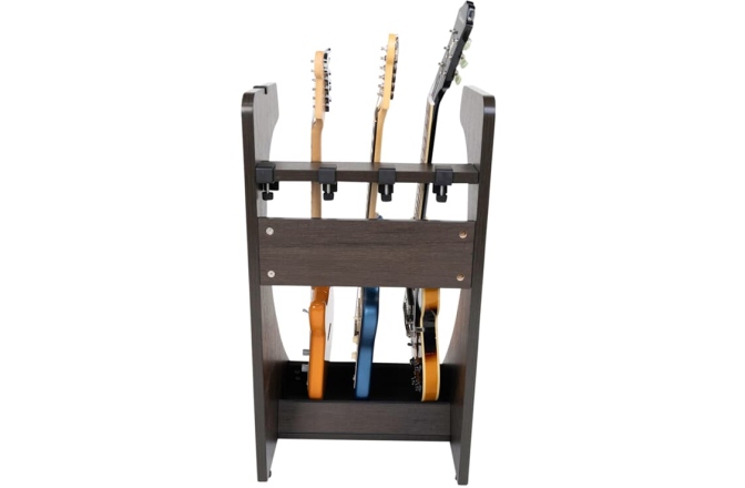 Stativ pentru 3 chitări Gator Frameworks GFW-ELITEGTR3RK-BRN