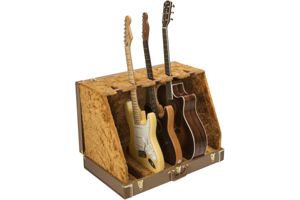 Fender Classic Series Case Stand - 5 Guitar Brown