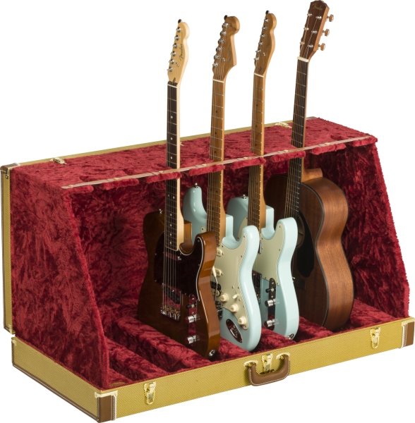 Fender Classic Series Case Stand - 7 Guitar Tweed