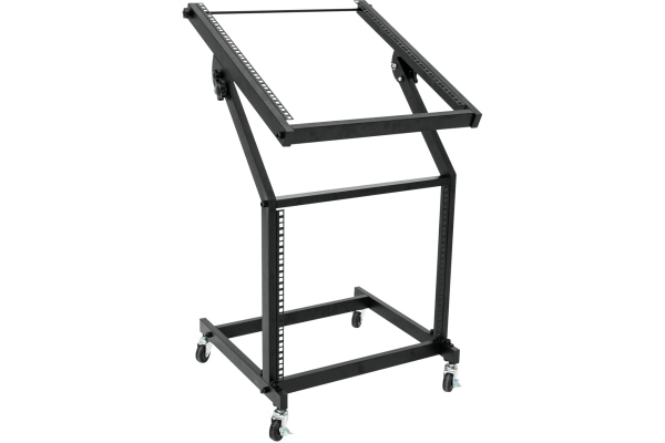 Omnitronic Rack Stand 12U/10U adjustable on Wheels