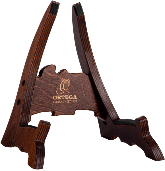 Ortega Ukulele Stand Layered Birch Wood - Dark Brown