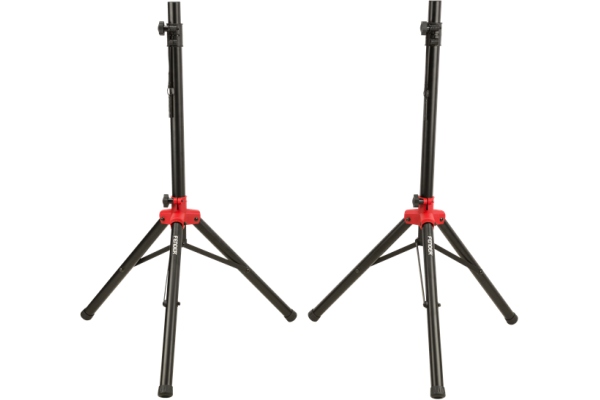 Compact Speaker Stands with Bag Black Compact Speaker Stands with Bag Black