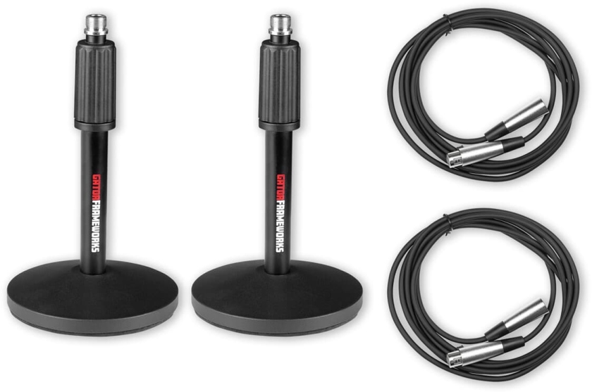 Gator Frameworks Desk Mic Stand Set