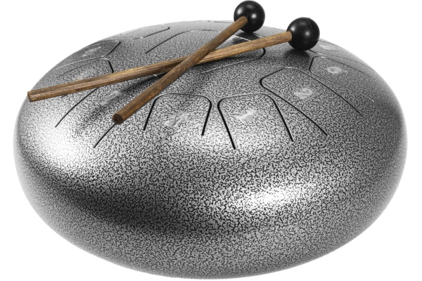 TD-12 Steel Tongue Drum - Silver TD-12 Steel Tongue Drum - Silver