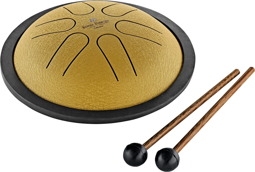 Meinl Sonic Energy Mini Steel Tongue Drum B Major 6 Gold