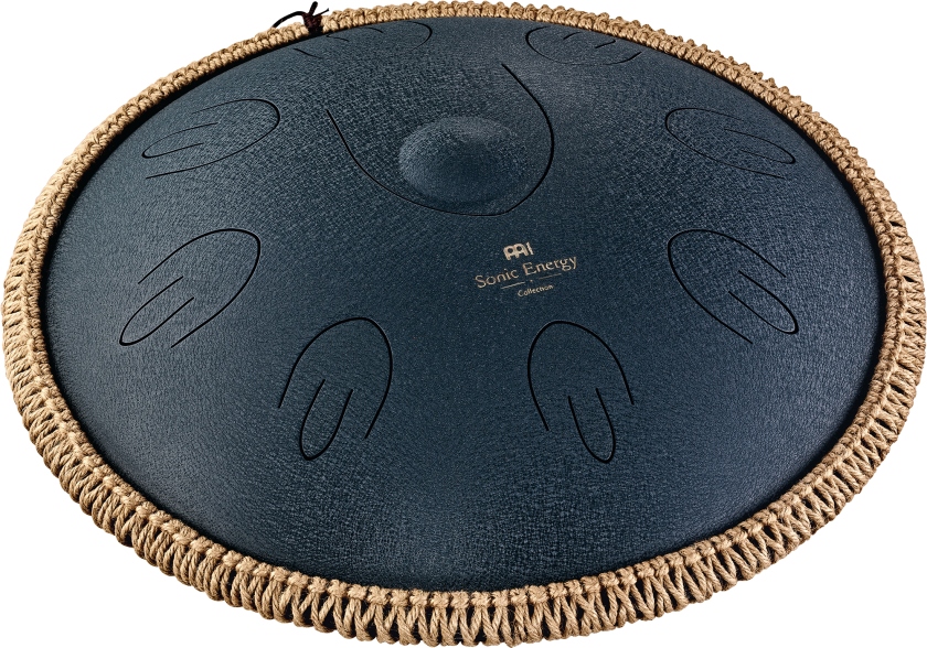 Meinl Octave Steel Tongue Drum, Navy Blue, D Amara, 9 Notes, 16
