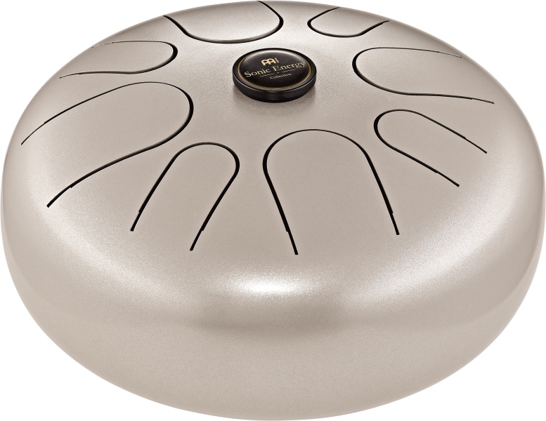 Meinl Steel Tongue Drum G Minor 12 Pearl Grey