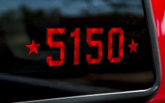 Sticker  EVH 5150 Sticker with Stars