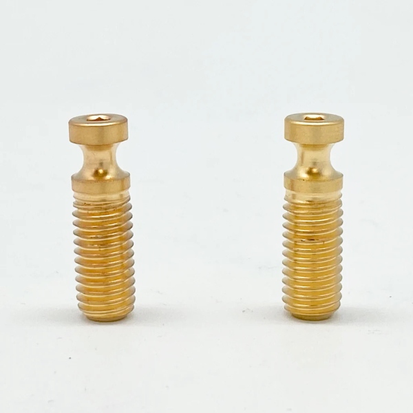 Floyd Rose FRXBMSMSGP - FRX Bridge Mounting Studs (2 pcs) - Metric - Satin Gold