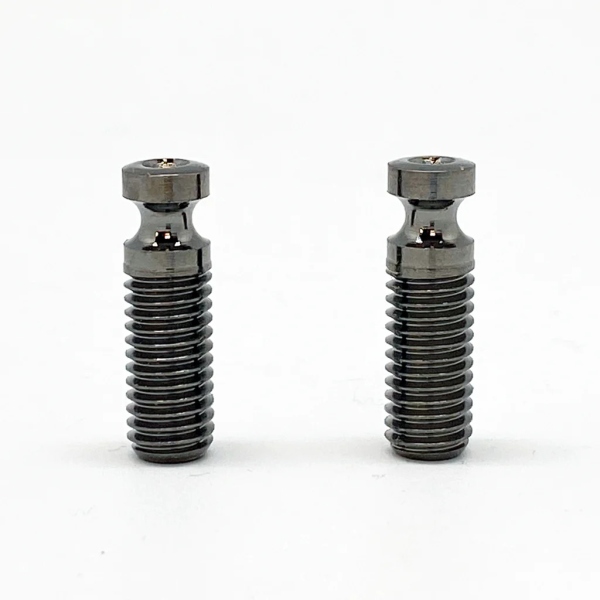 Floyd Rose FRXBMSUBNP - FRX Bridge Mounting Studs (2 pcs) - UNC - Black Nickel