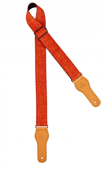 Ortega cotton ukulele strap - orange