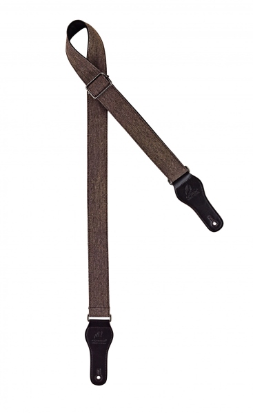 Ortega ukulele strap - worn out brown